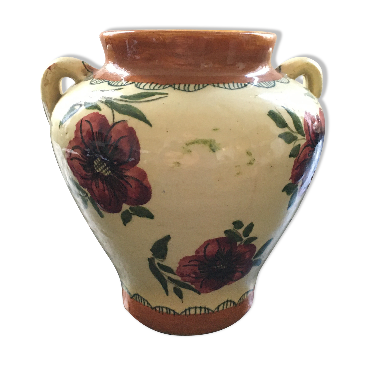 Retro flower vase