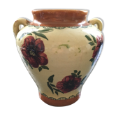 Vase à fleurs rétro