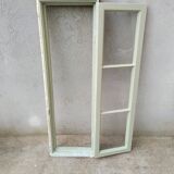 Old window mounted as a fenestron