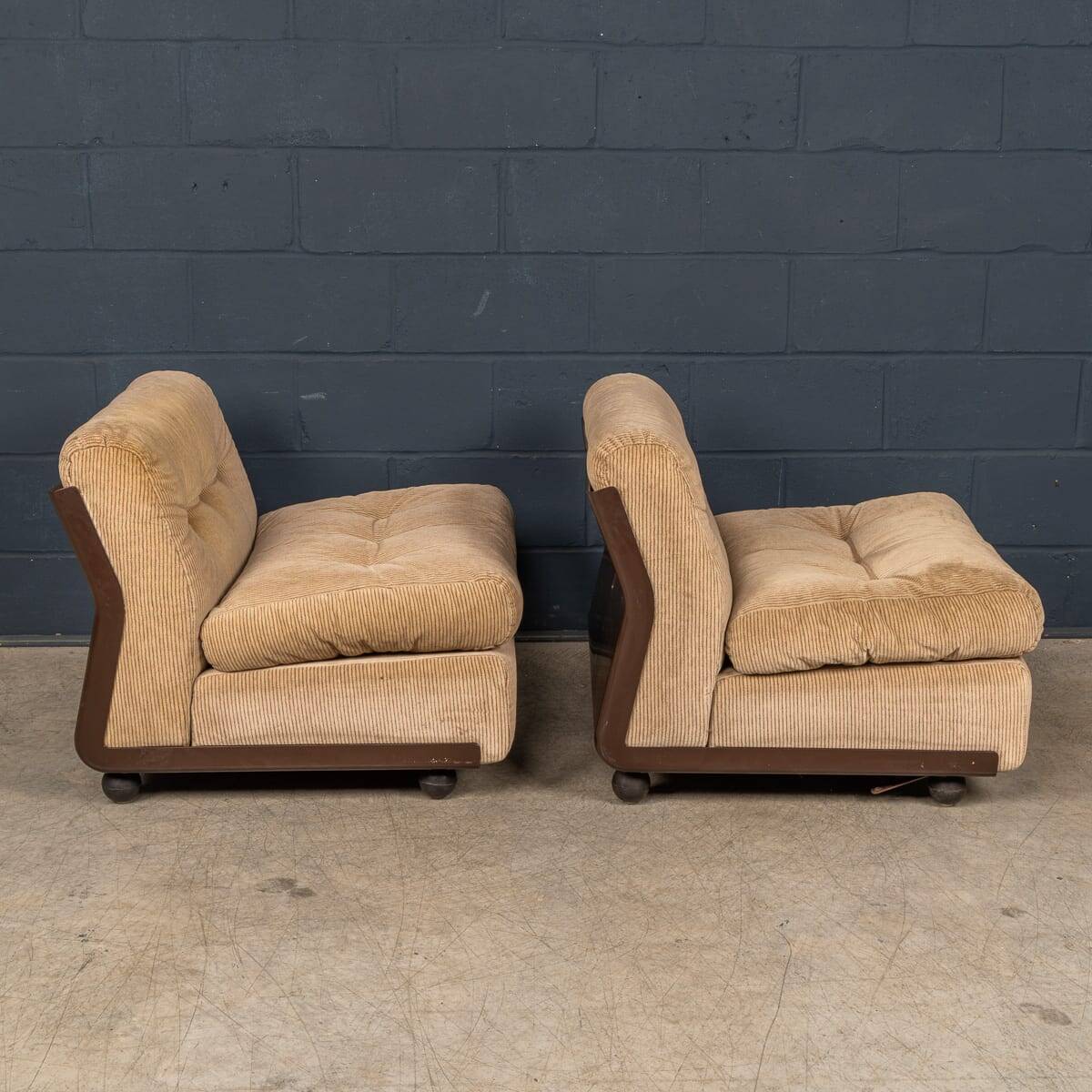 Italian "amanta" 4-piece modular sofa by mario bellini for b&b italia c1980
