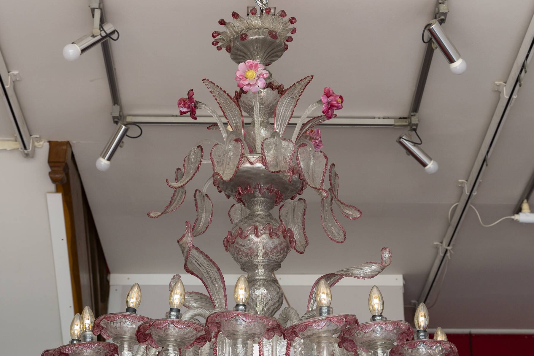 Murano chandelier with 24 branches