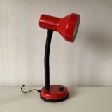 Red and black desk lamp
