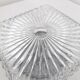 Vintage ceiling lamp / wall lamp - Molded glass - square - 1960