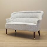 Sofa white melange, Italian design, 1960s, production: Italy