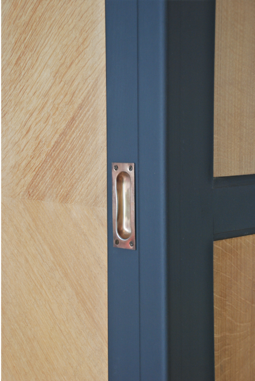 Cabinet with sliding doors 60s