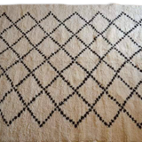 Carpet beni ouarain authentic, 232 x 217