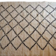 Carpet beni ouarain authentic, 232 x 217