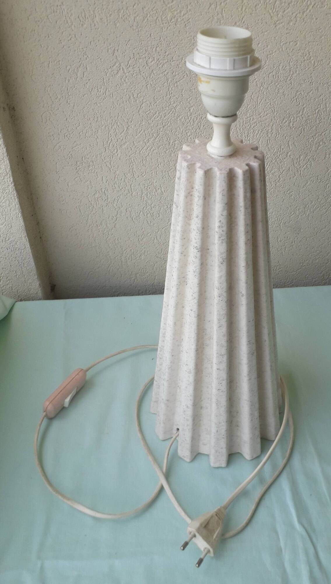 Pied de lampe en céramique