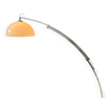 Vintage space age arc floor lamp in style of Guzzini