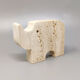 Travertine rhinoceros sculpture 1970