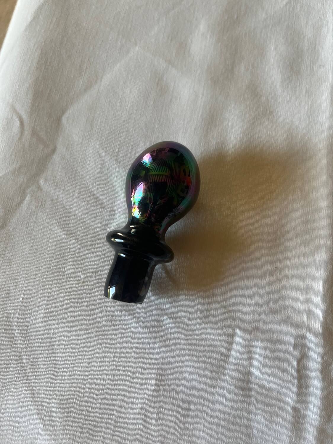 Flacon en pâte de verre de Murano vintage 70’s