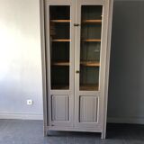 Glass-glazed Parisian wardrobe