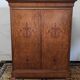 Charles x style cabinet in elm magnifying glass veneer