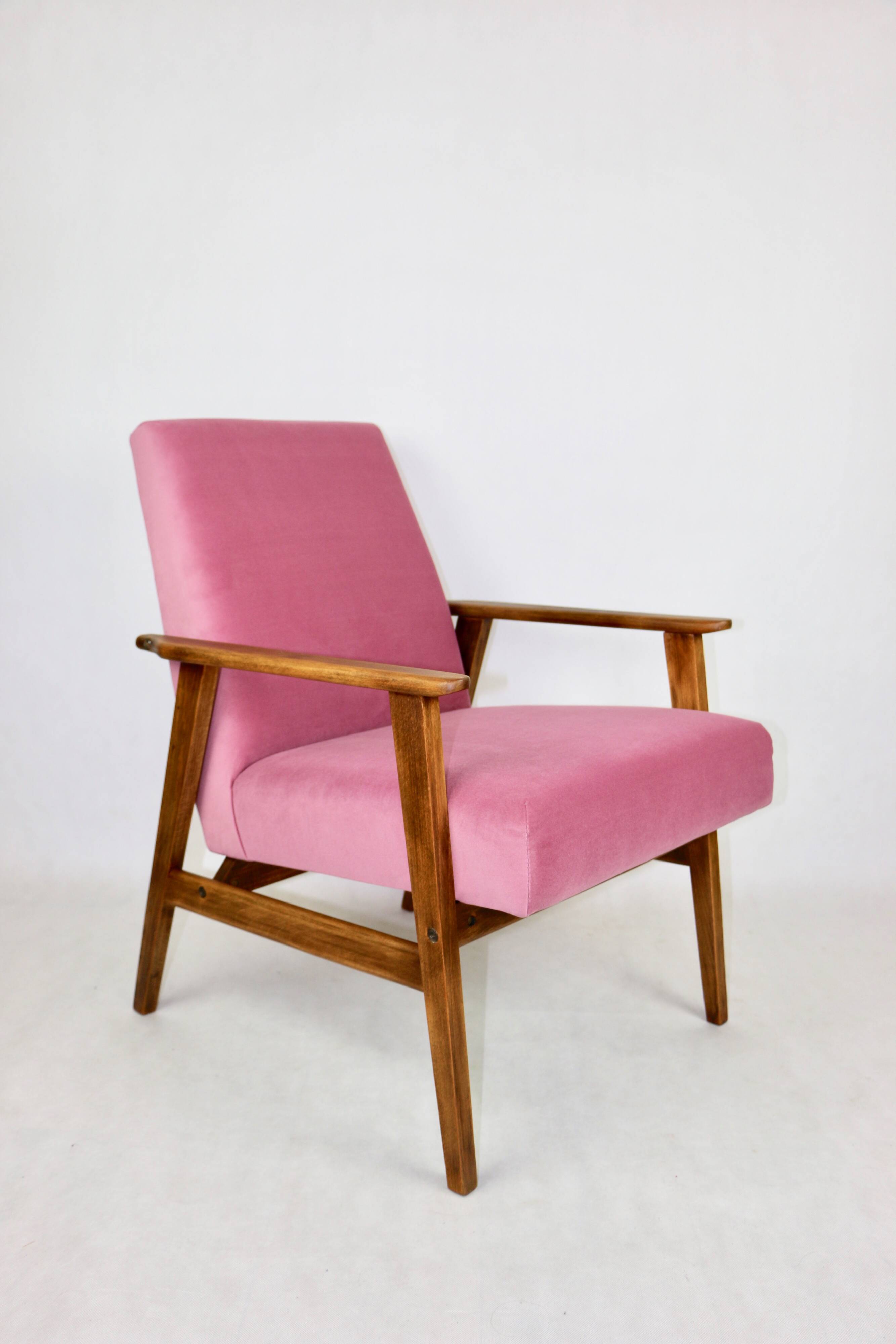 Fauteuil Renard Rose Vintage, 1970s