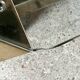 Coffee table by Belgo Chrome 1970 in 23 carat plating