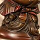 Bust of a woman 40 cm – Art Nouveau style – bronze effect finish