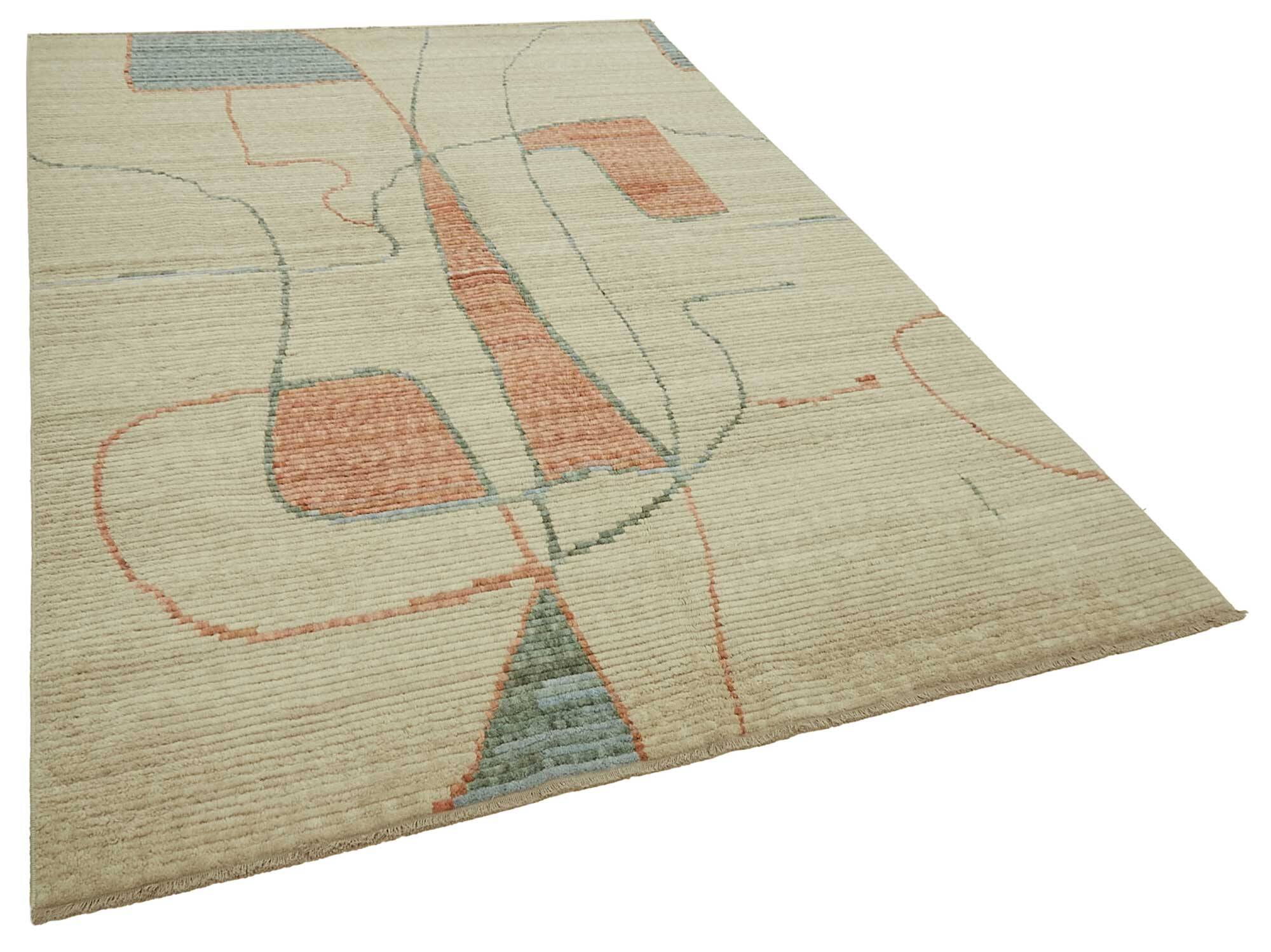 Turkish Handcrafted Loom Oushak Rug 205 cm x 297 cm