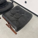 2 "Siesta" armchairs with their ottomans by Ingmar Relling, circa 1970