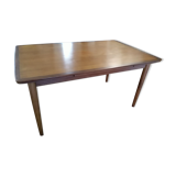 Extendable table in teak Scandinavian SAMCOM 1960