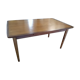 Extendable table in teak Scandinavian SAMCOM 1960
