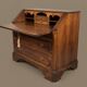 Bureau abattant noyer massif post-1850