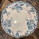 Lot of 8 plates KG Lunéville model Fontainebleau