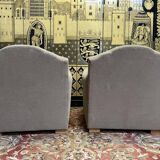 Paire de fauteuils club Art Déco