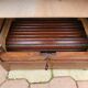 Vintage curtain binder cabinet