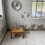 Solid elm coffee table Maison Regain