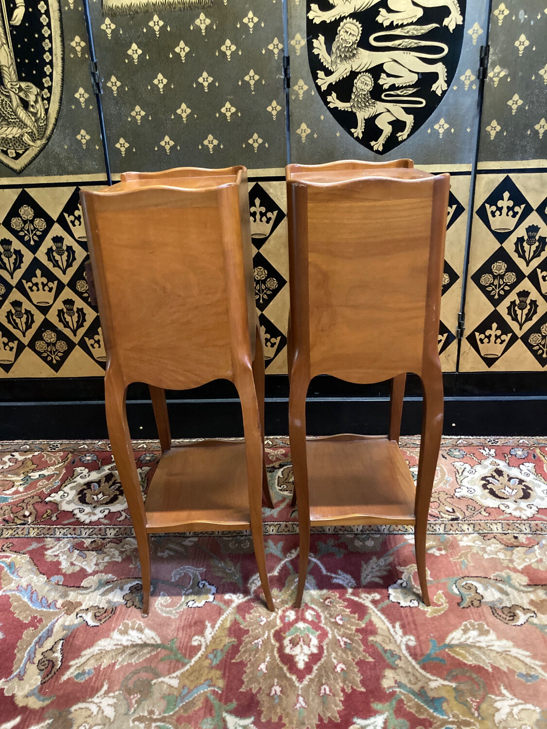 Pair of bedside tables louis XV