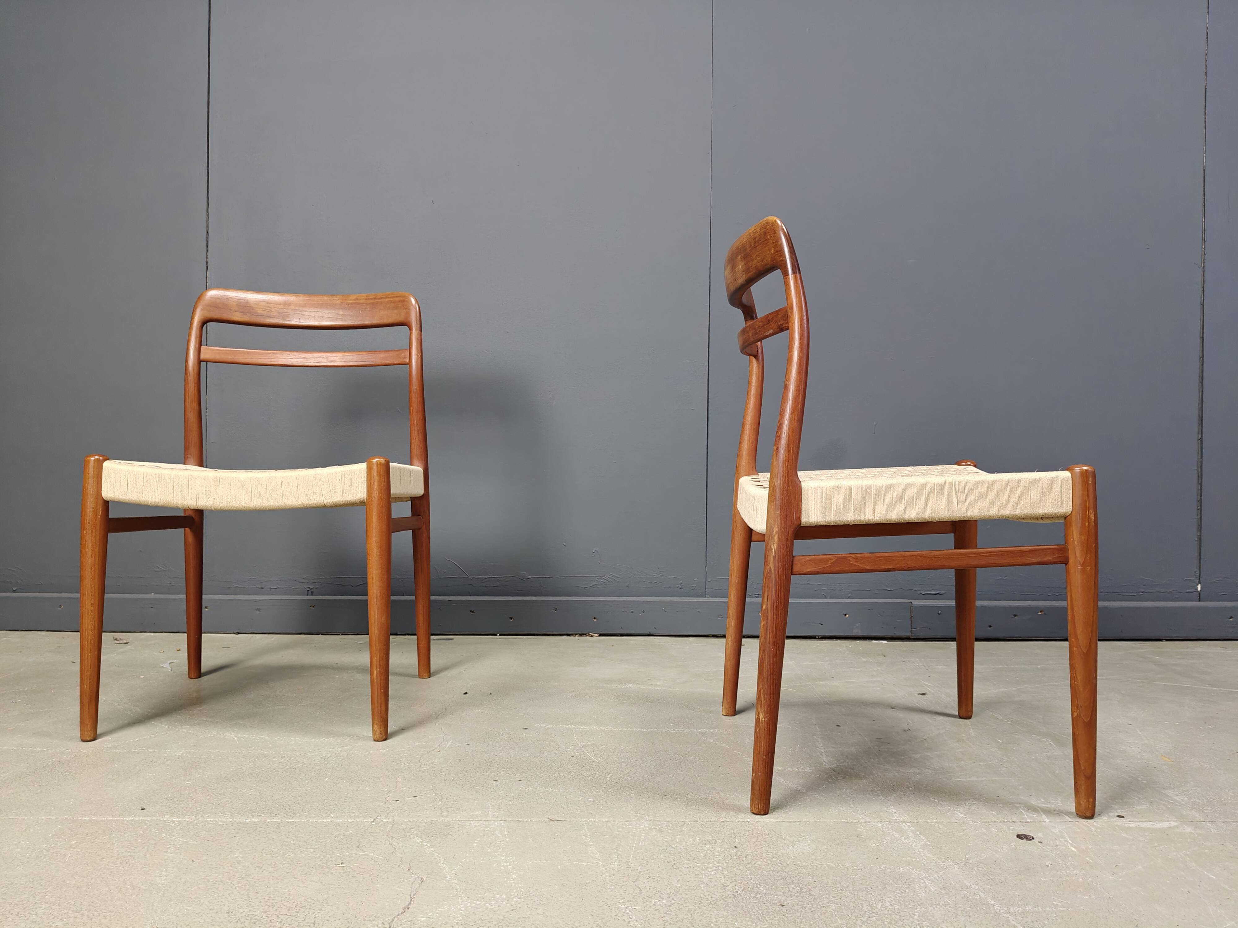 Chaises vintage Alf Aarseth – Modèle 145, années 1960 - lot de 4