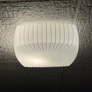 Lampe murale ou plafonnier midcentury, flushmount, années 1970