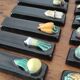 Ceramic knife holder set