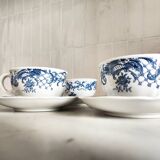 4 Villeroy and Boch cups and saucers