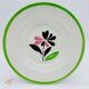 6 Deep Plates, Digoin Sarreguemines. "Rustic" Model