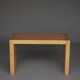 Vintage solid Pine Bench in the style of Ate van Apeldoorn, 1970s