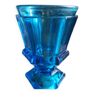 Charles X blue violet glass