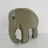 Art deco sculpture wood elephant,circa 1930's