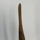 Ensemble de 2 sculptures en bois sur socle