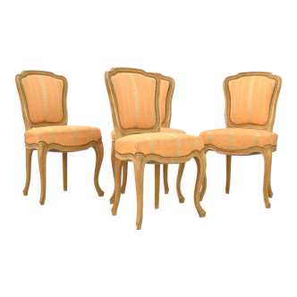 4 Louis XV style chairs