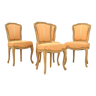 4 Louis XV style chairs