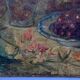 Oil on canvas still life bouquet of flowers 20th century by Louis Baril or Barit