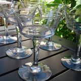 6 Champagne cups vintage