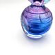 Murano Sommerso Perfume Bottle Signed with Polished Glass Faces 19cm