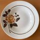 6 old earthenware soup plates from Saint-Amand (North)