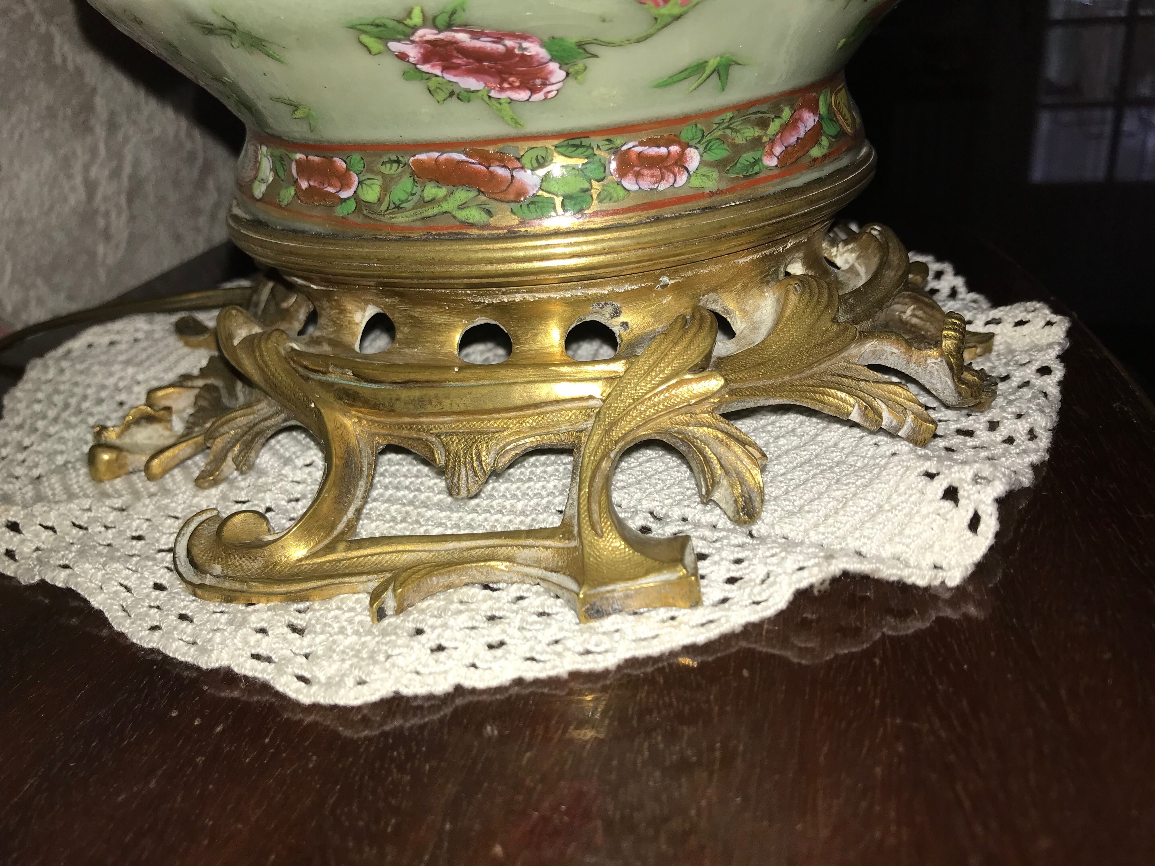 Rare Chinese lamp from the 1920s
