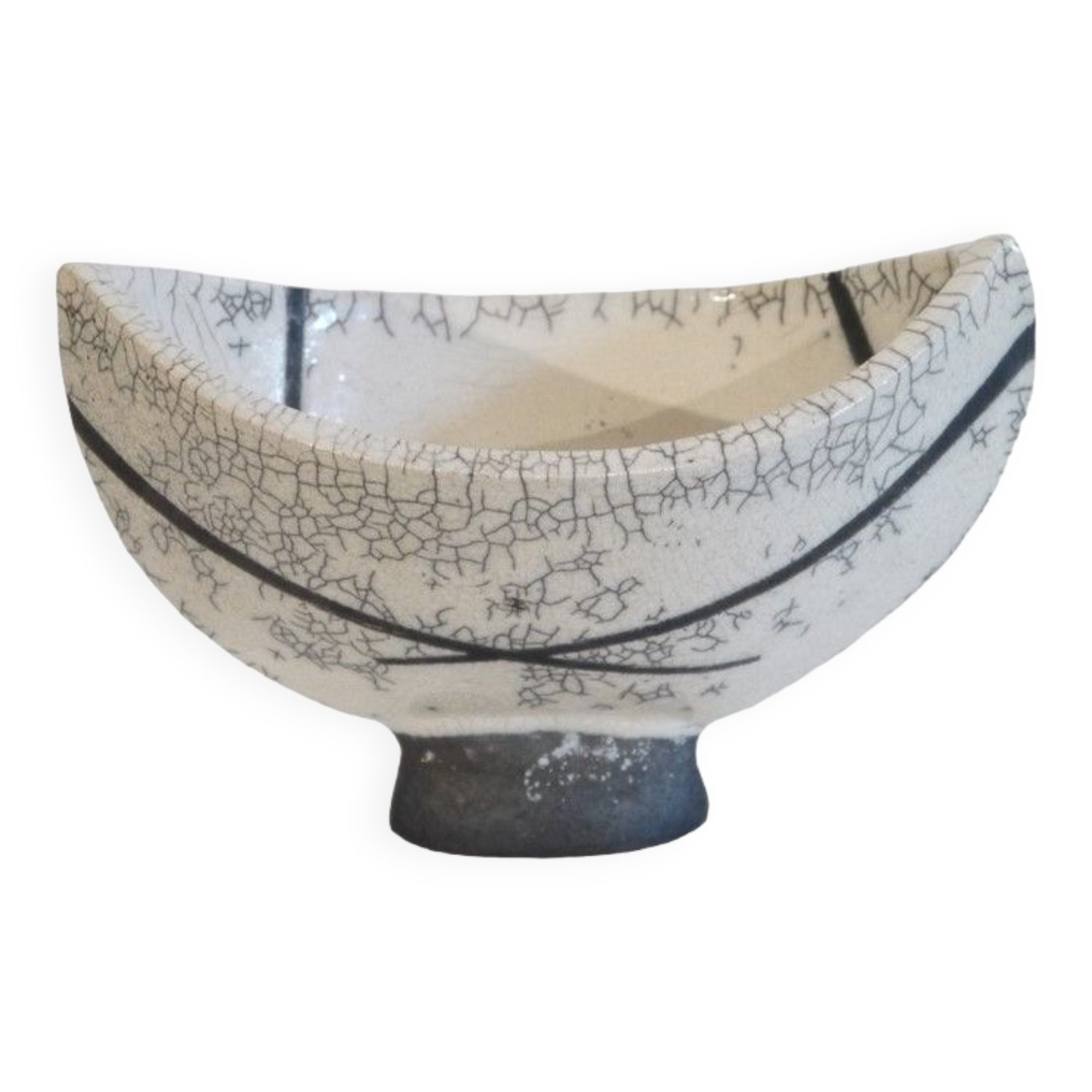 Vintage Raku cup 1970