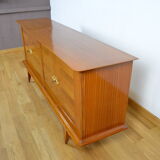 Vintage Mahogany & Cherry Enfilade 1960