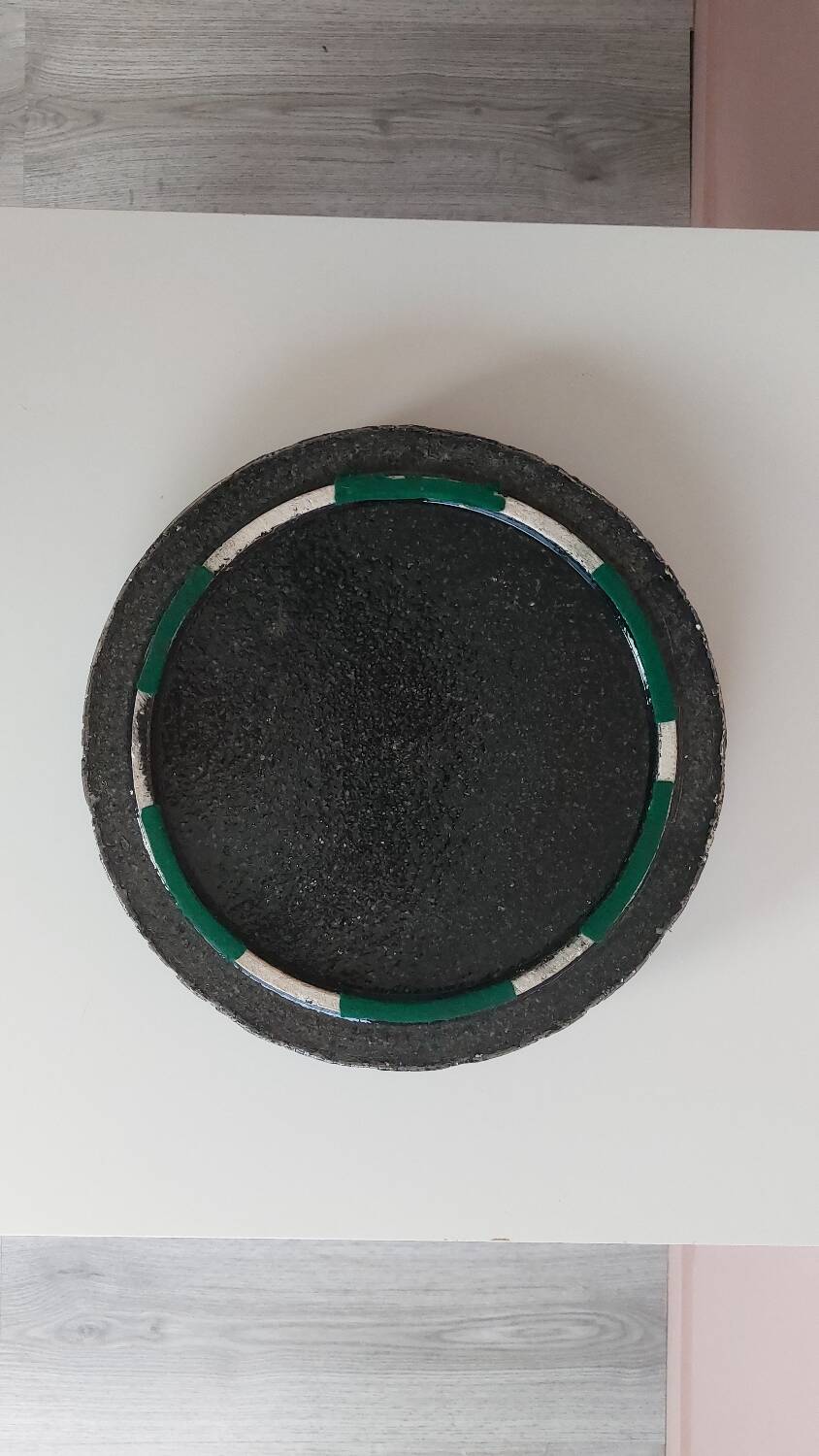 2x Vintage Fat Lava Schaal door Jan van Erp 1960's.