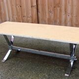 Travertine bench , 1970s